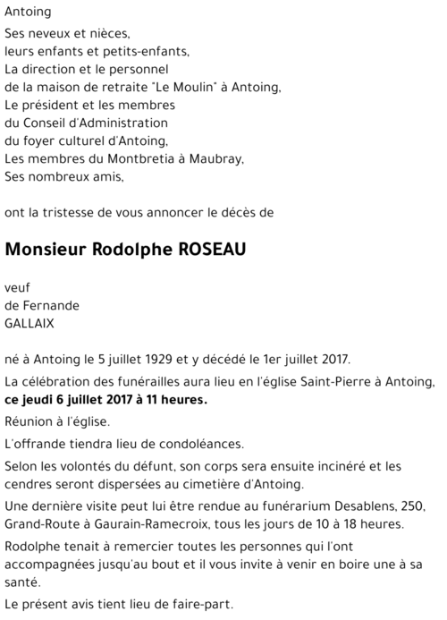 Rodolphe ROSEAU