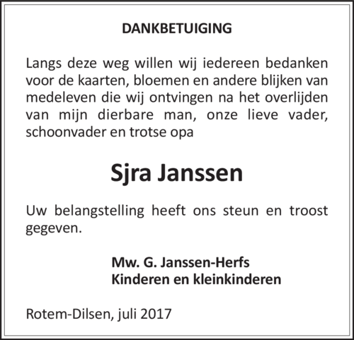 Sjra Janssen