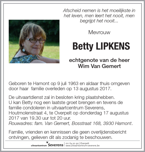 Betty Lipkens