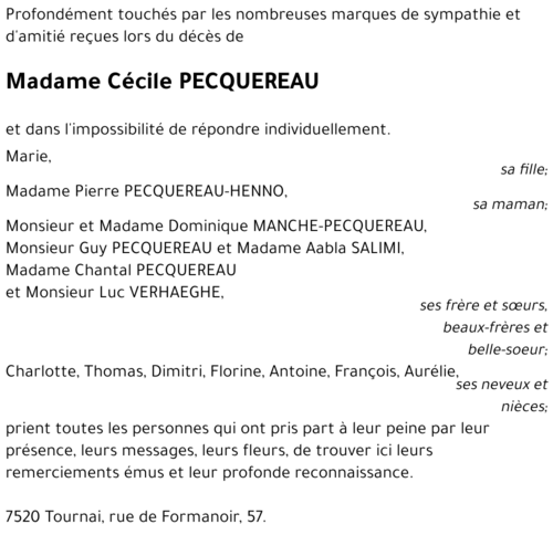 Cécile PECQUEREAU