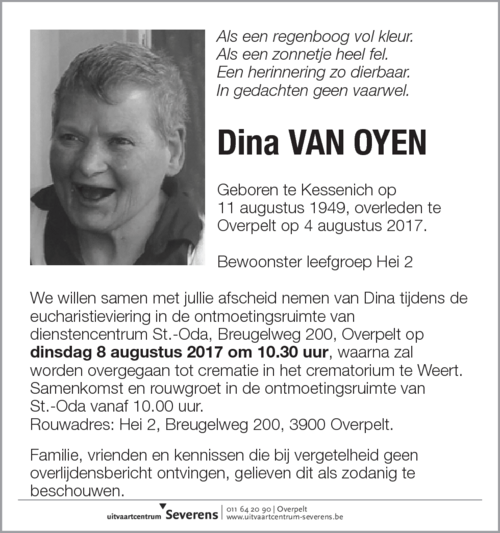 Dina Van Oyen