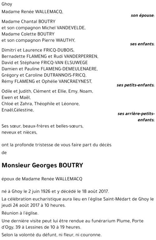 Georges BOUTRY