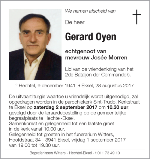 Gerard Oyen