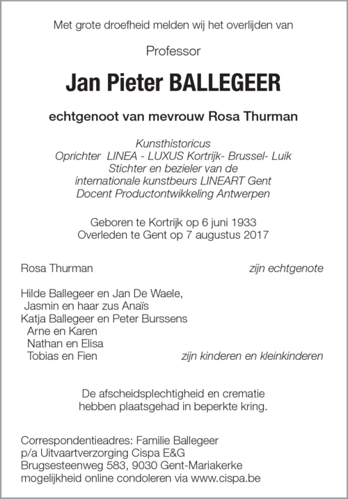 Jan Pieter Ballegeer