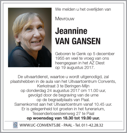 Jeannine VAN GANSEN
