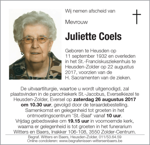 Juliette Coels