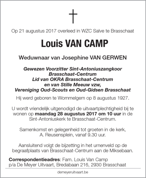 Louis Van Camp