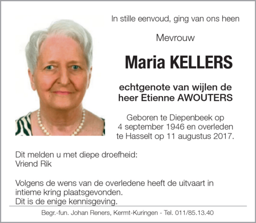 Maria Kellers