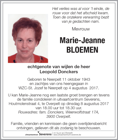 Marie-Jeanne Bloemen