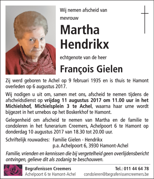 Martha Hendrikx