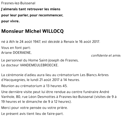 Michel WILLOCQ