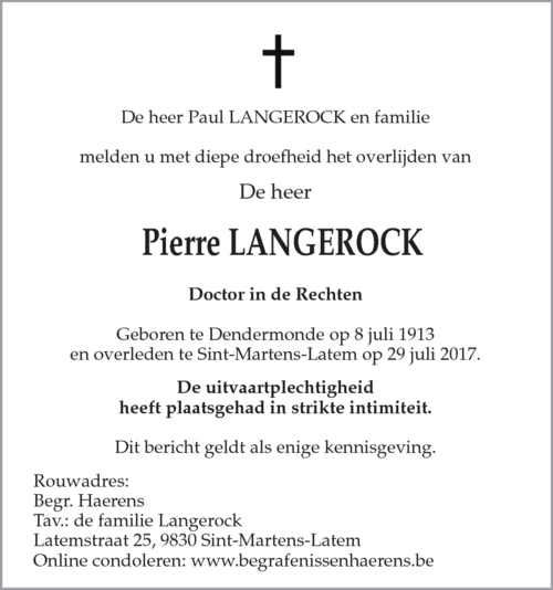 Pierre Langerock
