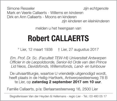 Robert Callaerts