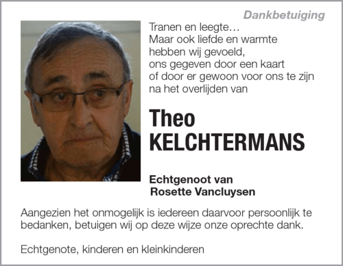 Theo Kelchtermans