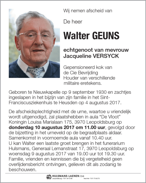 Walter Geuns