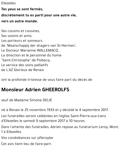 Adrien GHEEROLFS