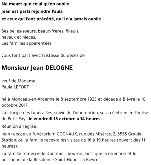 Jean DELOGNE