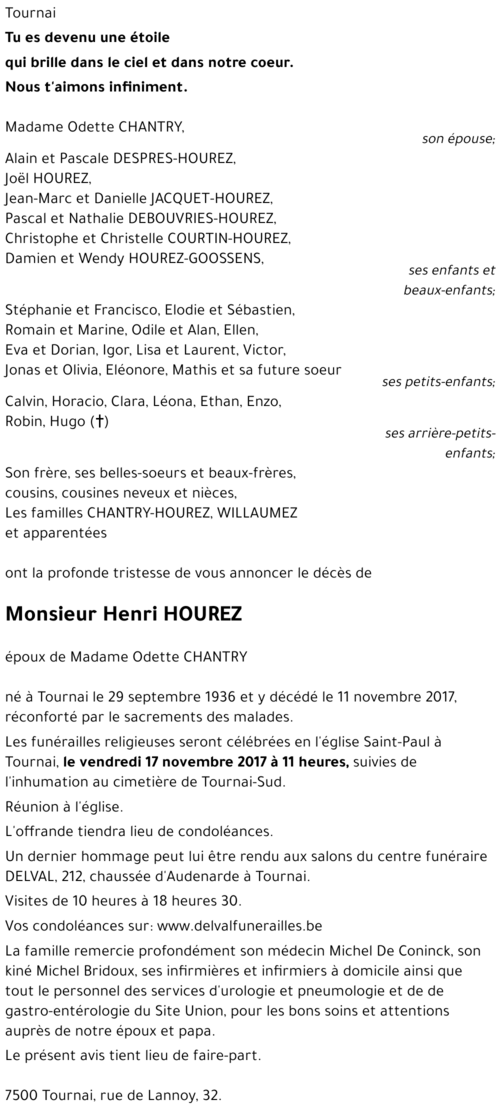 Henri HOUREZ