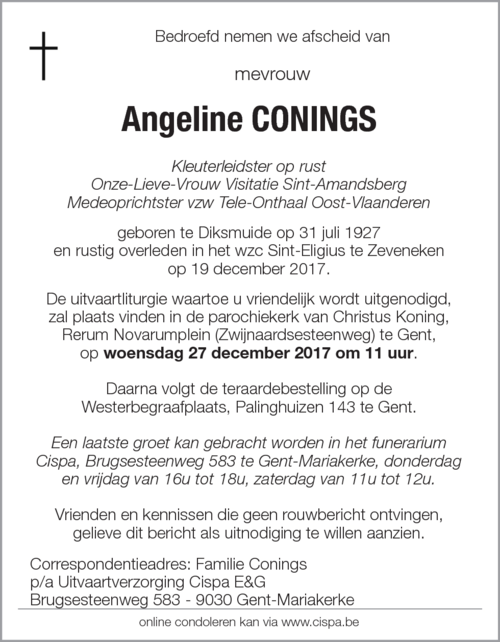 Angeline Conings
