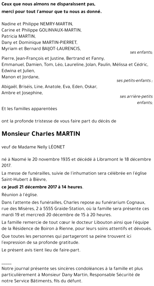Charles MARTIN