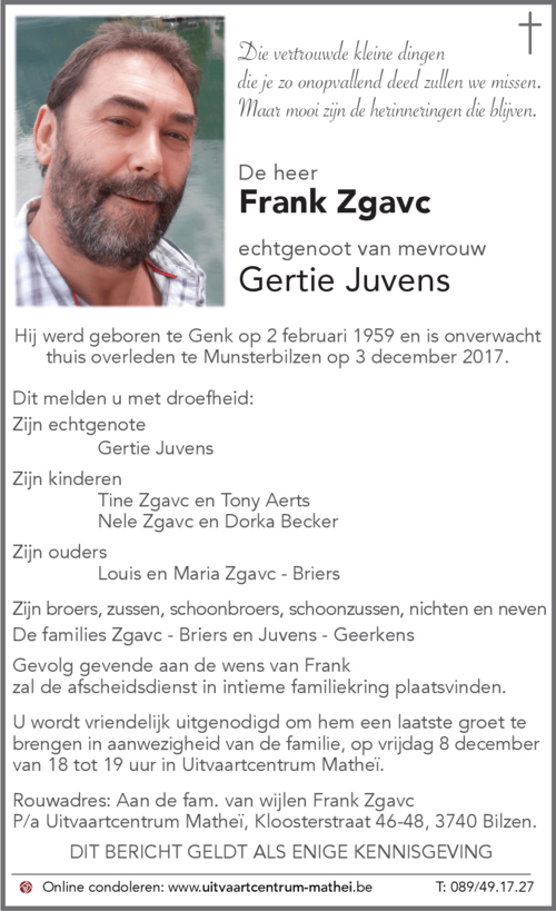 Frank ZGAVC