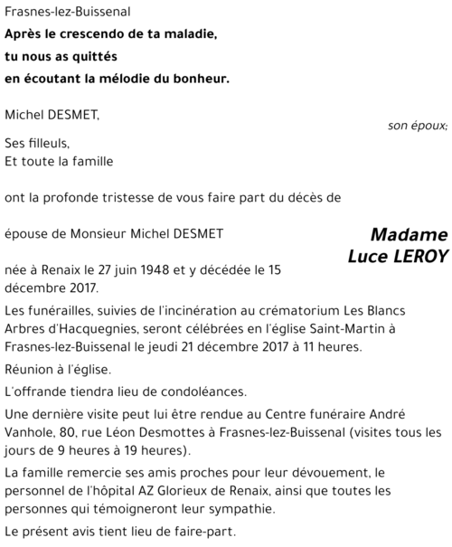 Luce LEROY