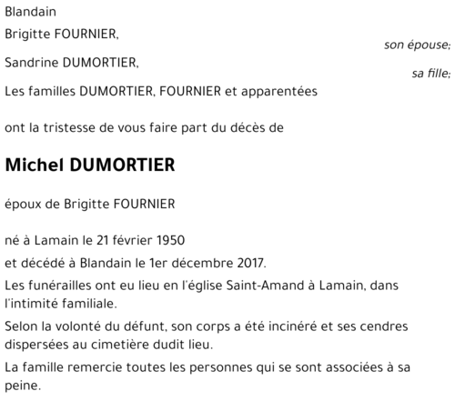 Michel DUMORTIER