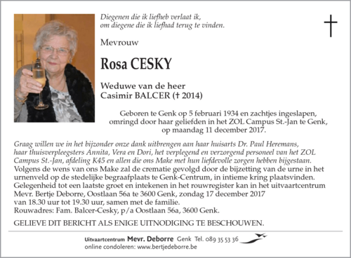 Rosa Cesky