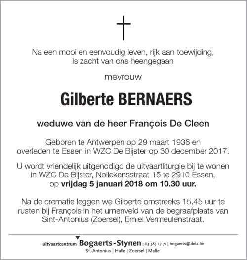 Gilberte Bernaers