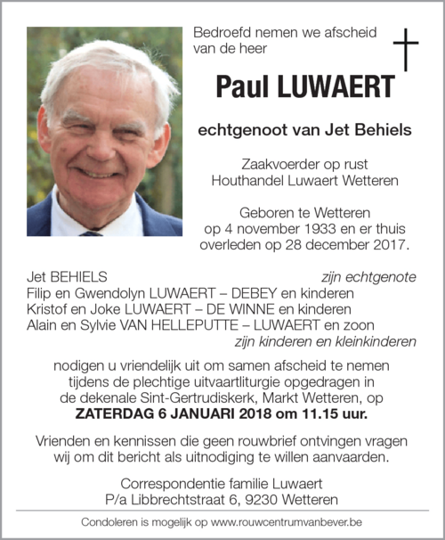 Paul Luwaert