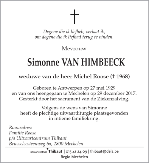 Simonne Van Himbeeck
