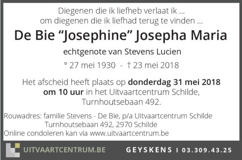 Josepha De Bie