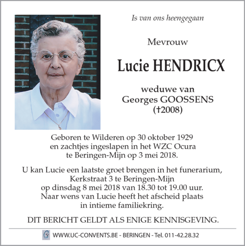 Lucie Hendricx