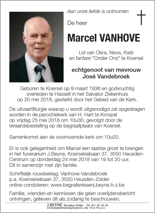 Marcel Vanhove