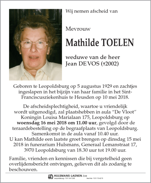 Mathilde Toelen