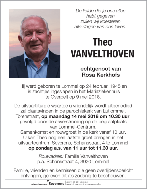 Theo Vanvelthoven