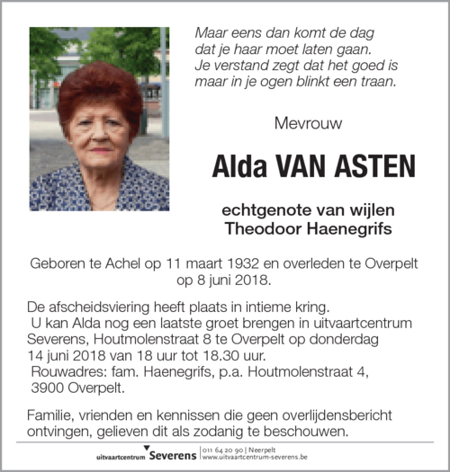 Alda Van Asten