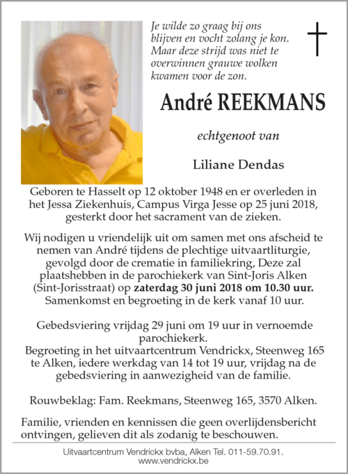 André Reekmans