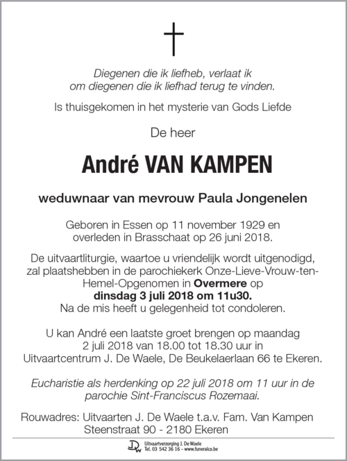 André Van Kampen