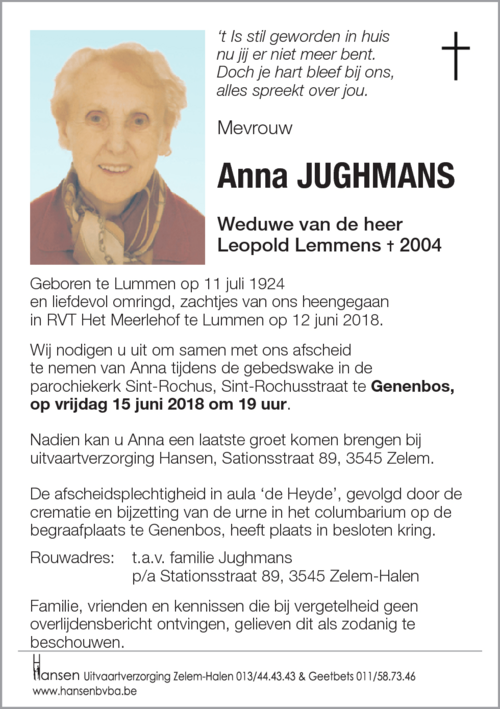 Anna JUGHMANS