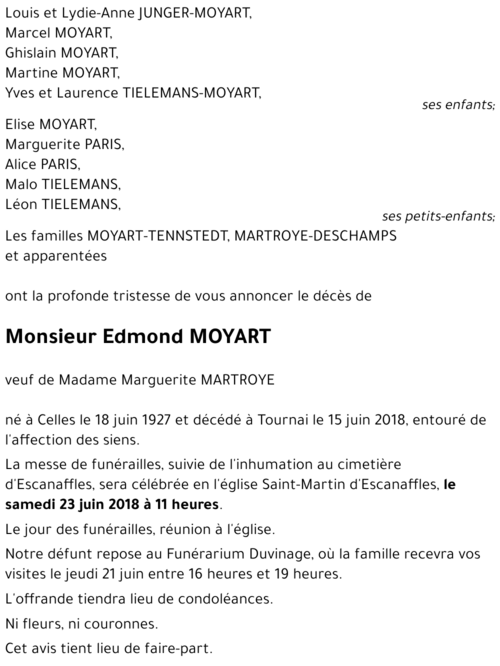 Edmond MOYART