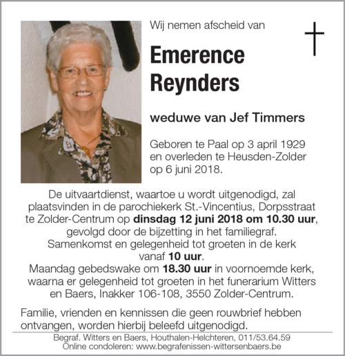 Emerence Reynders