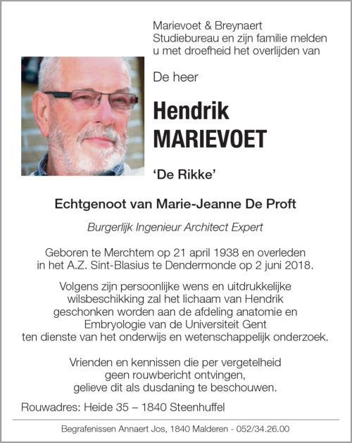 Hendrik Marievoet