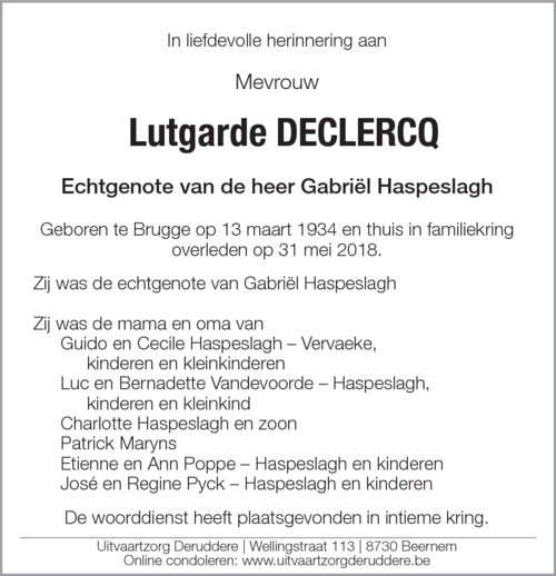 Lutgarde Declercq