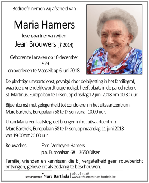 Maria Hamers