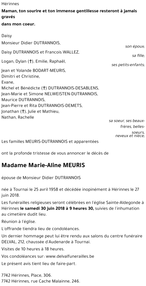 Marie-Aline MEURIS