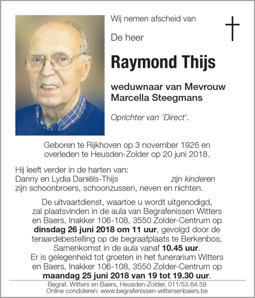 Raymond Thijs