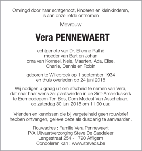 Vera Pennewaert