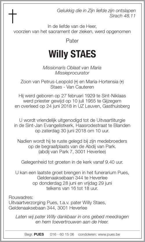 Willy Staes