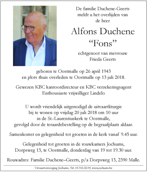 Alfons Duchene